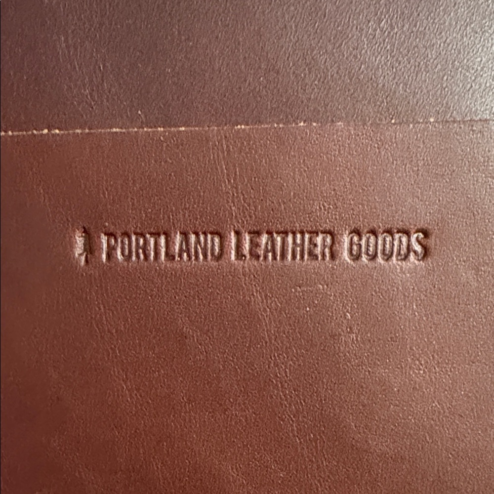 Portland Leather Goods Brown Leather Tote | Crossbody - Picture 3 of 8